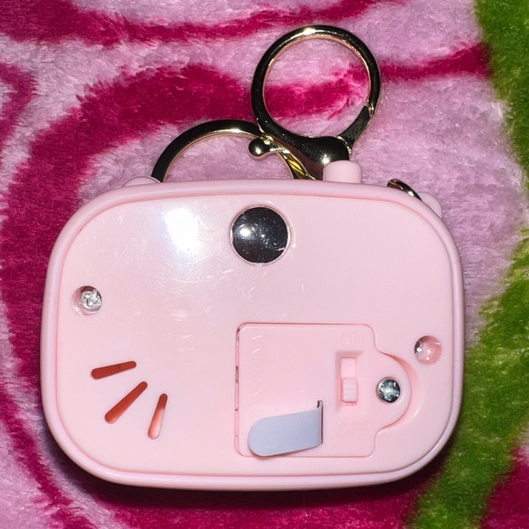 mini kawaii bunny flicker camera keychain - Picture 4 of 5